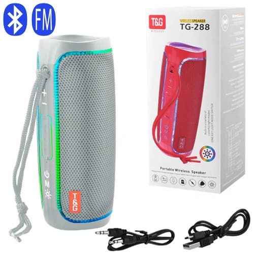 Bluetooth-колонка TG288 з RGB ПІДСВІЧУВАННЯМ
