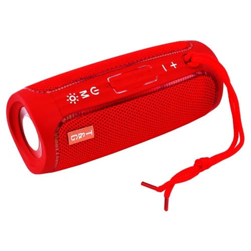 Bluetooth-колонка TG288 з RGB ПІДСВІЧУВАННЯМ, speakerphone, радіо, red — фото 4