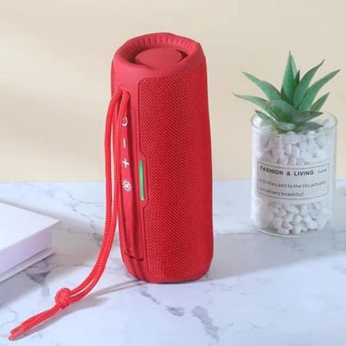 Bluetooth-колонка TG365, з функцією speakerphone, радіо, red — фото 1