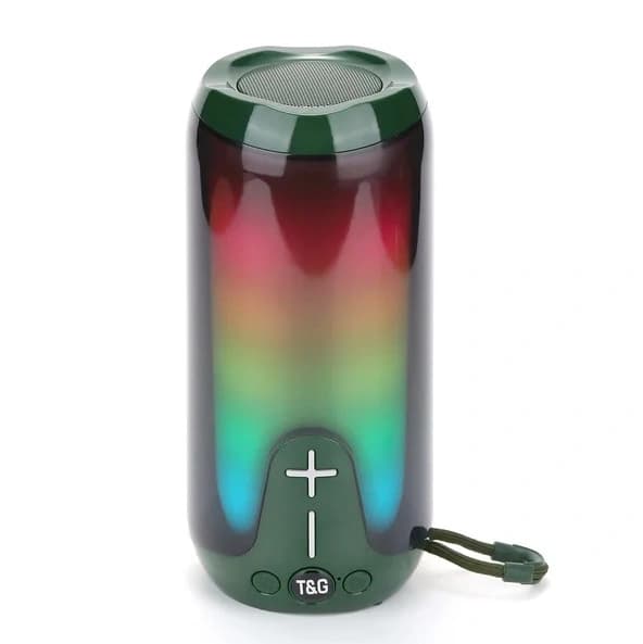 Bluetooth-колонка TG651 з RGB ПІДСВІЧУВАННЯМ