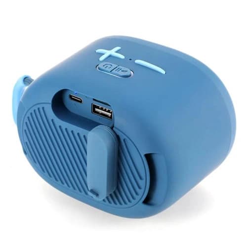 Bluetooth-колонка TG662, з функцією speakerphone, радіо, blue — фото 3