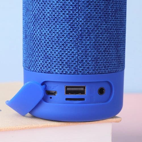 Bluetooth-колонка TG619, c функцією speakerphone, радіо, blue — фото 4