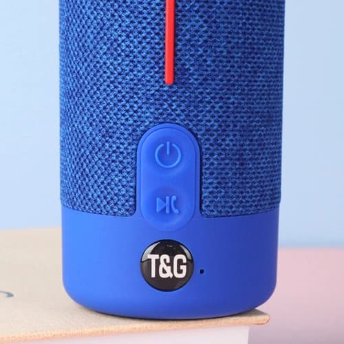 Bluetooth-колонка TG619, c функцією speakerphone, радіо, blue — фото 5