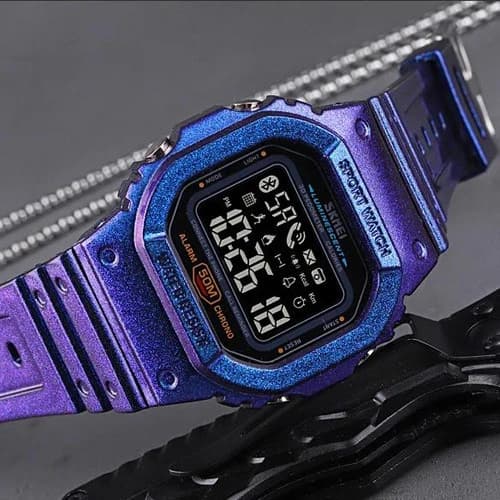 Годинники наручні 1629GTPL SKMEI, GRADIENT PURPLE, Smart Watch — фото 3