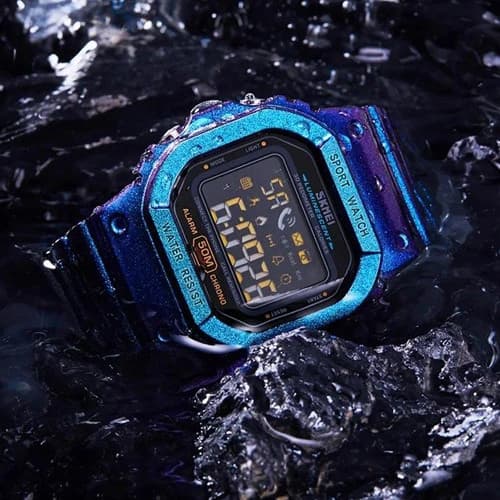 Годинники наручні 1629GTPL SKMEI, GRADIENT PURPLE, Smart Watch — фото 4