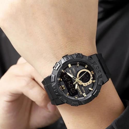 Годинники наручні 1881GDBK SKMEI, GOLD-BLACK — фото 2