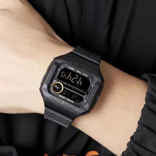 Годинники наручні 2022GDBK SKMEI, GOLD-BLACK — фото 5