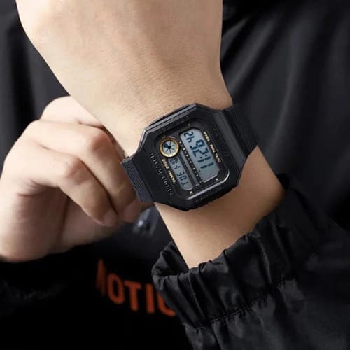 Годинники наручні 2022GDBK SKMEI, GOLD-BLACK — фото 6