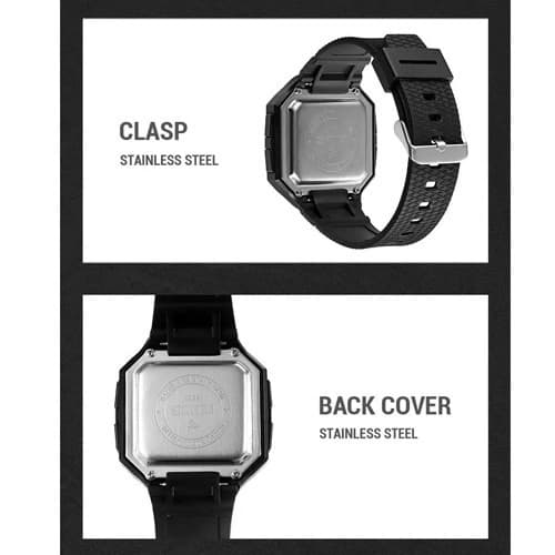 Годинники наручні 2022GDBK SKMEI, GOLD-BLACK — фото 7