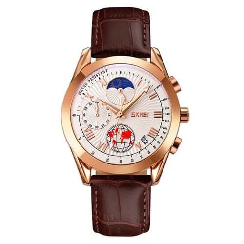 Годинники наручні 9236RGSI SKMEI, ROSE GOLD/SILVER — фото 1