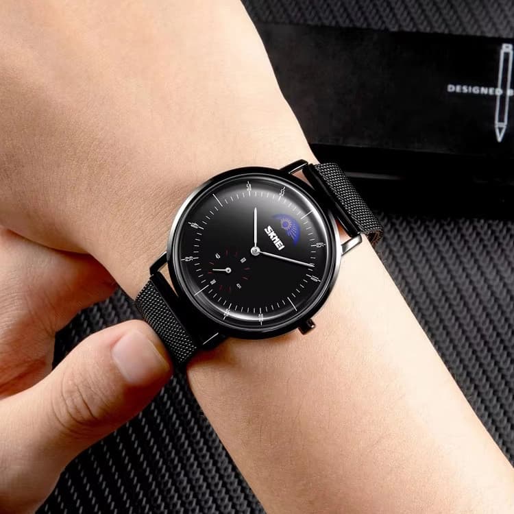 Годинники наручні 9245BK SKMEI, BLACK — фото 5
