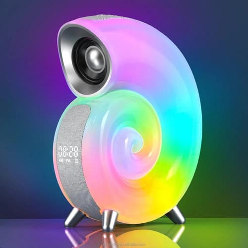 Light Sound Machine N70, RGB нічник, годинник, Bluetooth колонка — фото 5