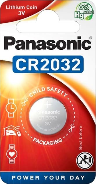 Батарейка Panasonic CR2032 /B1/P12/120