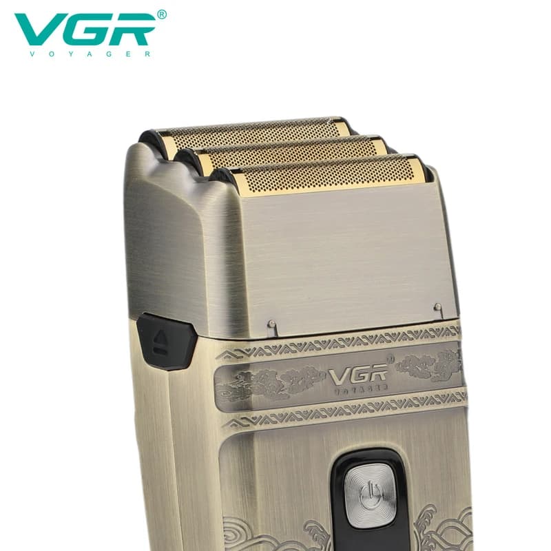 Електробритва VGR V-335 шейвер, потрійне лезо, IPX6, LED display — фото 7