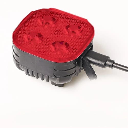 Велоліхтар FY-328-4LED, waterproof, Li-Ion акумулятор, ЗП Type-C — фото 2