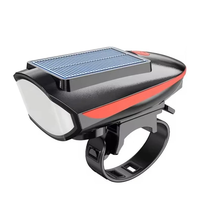 Велоліхтар із сигналом 7599/S7588, сонячна батарея, Waterproof, Li-Ion акумулятор, ЗП Type-C — фото 6