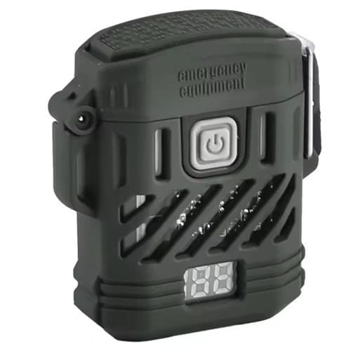 Ліхтар MULTIFUNCTIONAL D53-2LED, Li-Ion акумулятора, індикація заряду, запальничка, ЗП Type-C, Box — фото 5