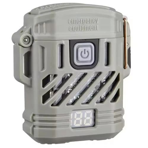 Ліхтар MULTIFUNCTIONAL D53-2LED, Li-Ion акумулятора, індикація заряду, запальничка, ЗП Type-C, Box — фото 6