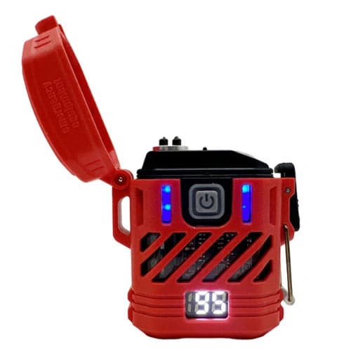 Ліхтар MULTIFUNCTIONAL D53-2LED, Li-Ion акумулятора, індикація заряду, запальничка, ЗП Type-C, Box — фото 7