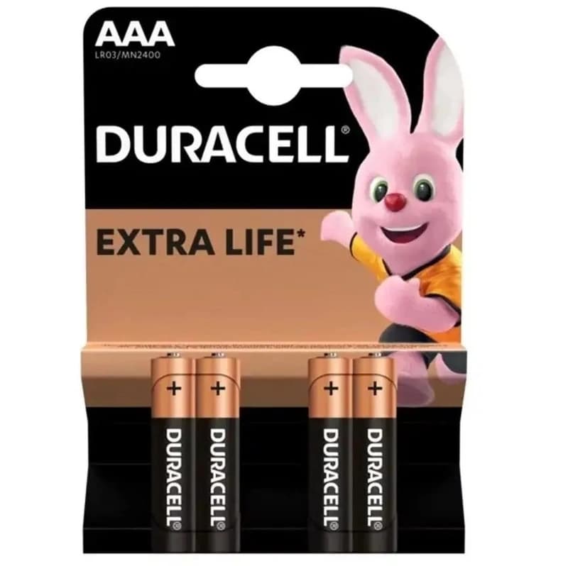 Батарейка Duracell LR3/AAA /B4/P10