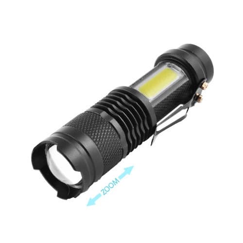 Ліхтар Police 525/8468-XPE+COB, Li-Ion акумулятор, zoom, ЗП microUSB, Box — фото 2