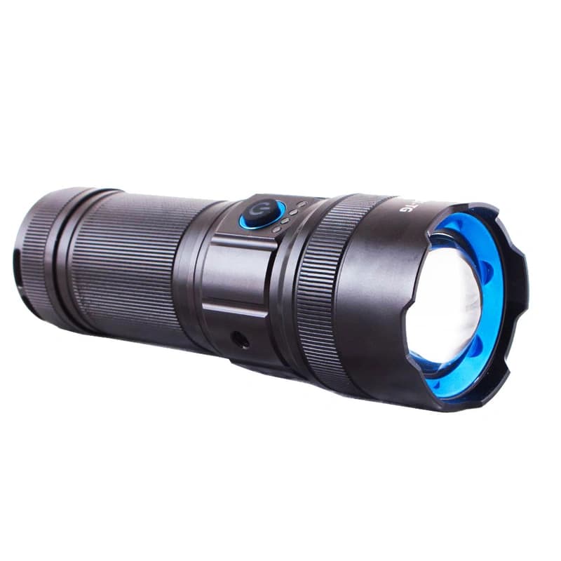 Ліхтар AK180 WHITE LASER LED PM30-TG, 1х38650, Power Bank, ЗП Type-C, zoom, 5 фільтрів — фото 10