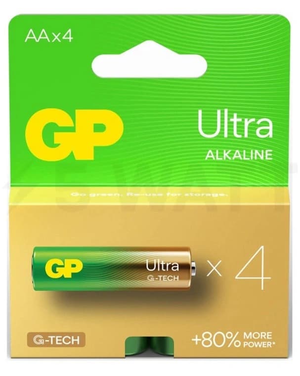 Батарейка GP LR6/AA Super Alkaline /B4/P10/P80/