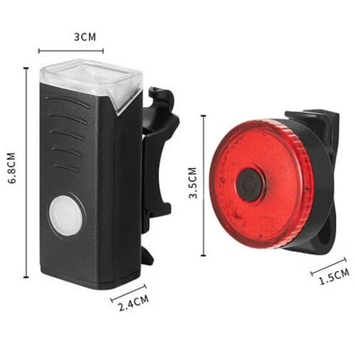 Велокомплект HY028/BSK-1133-XPG, STOP-3SMD(Red), Li-Ion акумулятор, ЗП microUSB, Box — фото 3
