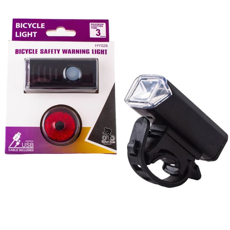 Велокомплект HY028/BSK-1133-XPG, STOP-3SMD(Red), Li-Ion акумулятор, ЗП microUSB, Box — фото 7