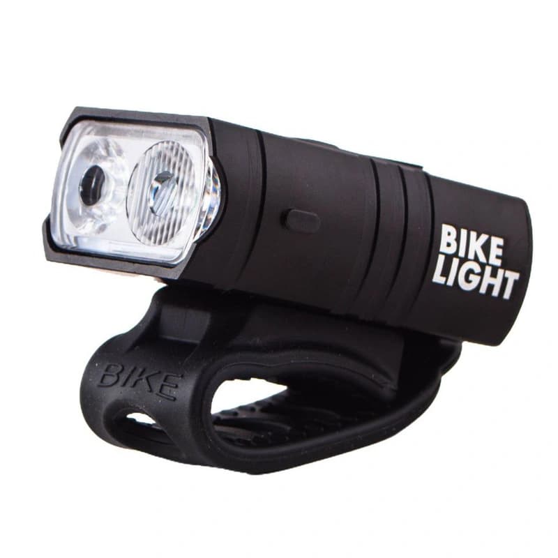Велоліхтар BK-02Pro-2XPE ULTRA LIGHT, ALUMINUM, індикація заряду, Waterproof, акумулятор, ЗП Type-C — фото 2