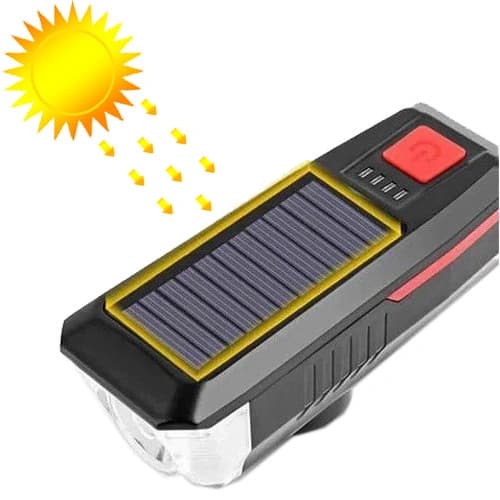 Велоліхтар із сигналом LY-17-XPE, сон. батарея, виносна кнопка, Waterproof, Li-Ion акумулятор, ЗП microUSB — фото 2