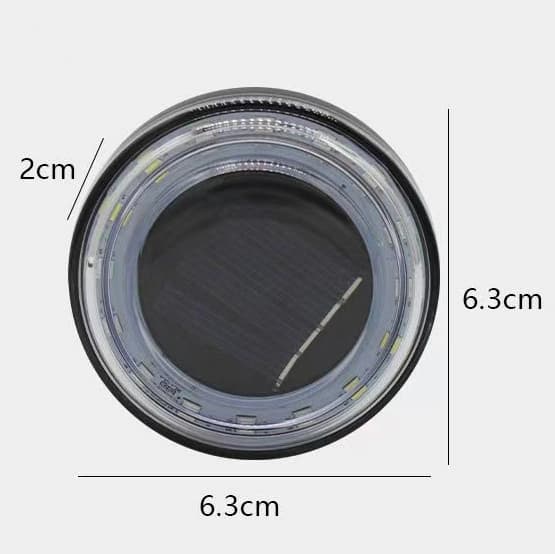 Велоліхтар HYD-085-SMD(RGB), сонячна батарея, Waterproof, Li-Ion акумулятор, ЗП Type-C — фото 10