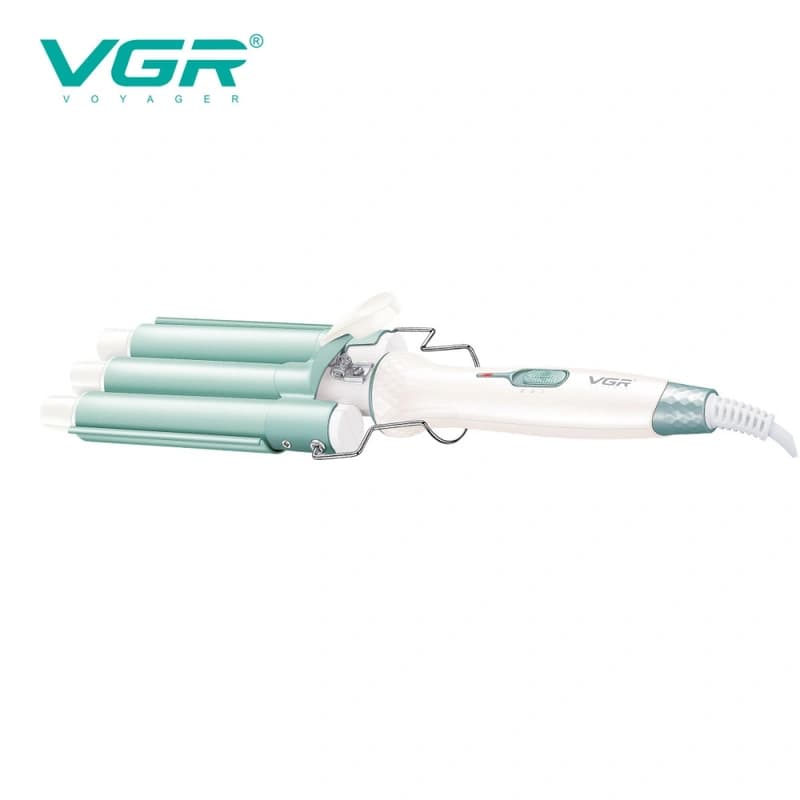 Плойка потрійна VGR V-595 WHITE