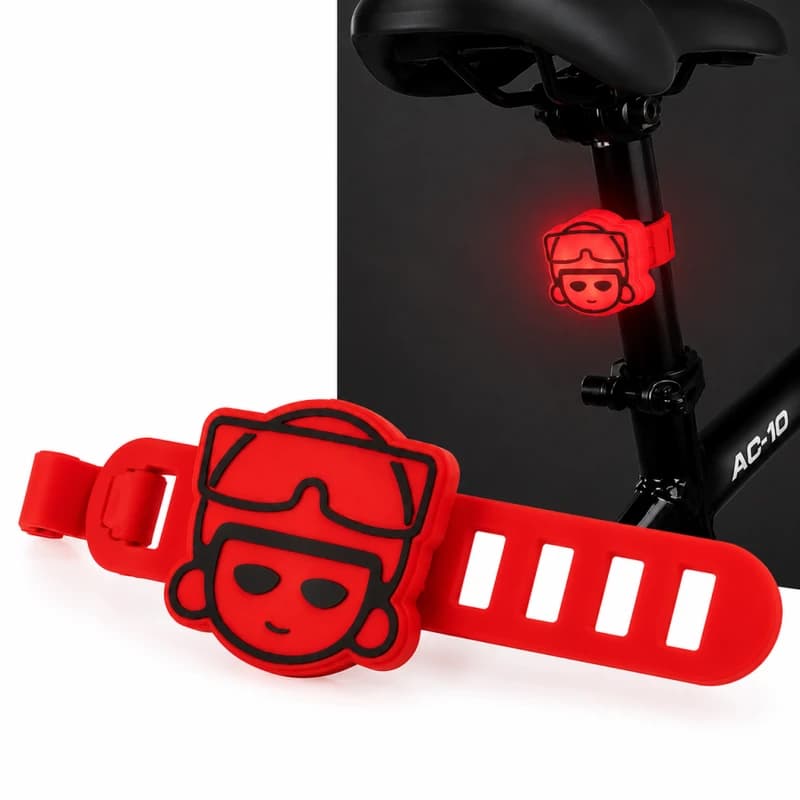 Велоліхтар STOP 602-LED, Waterproof, Li-Ion акумулятор, ЗП Type-C