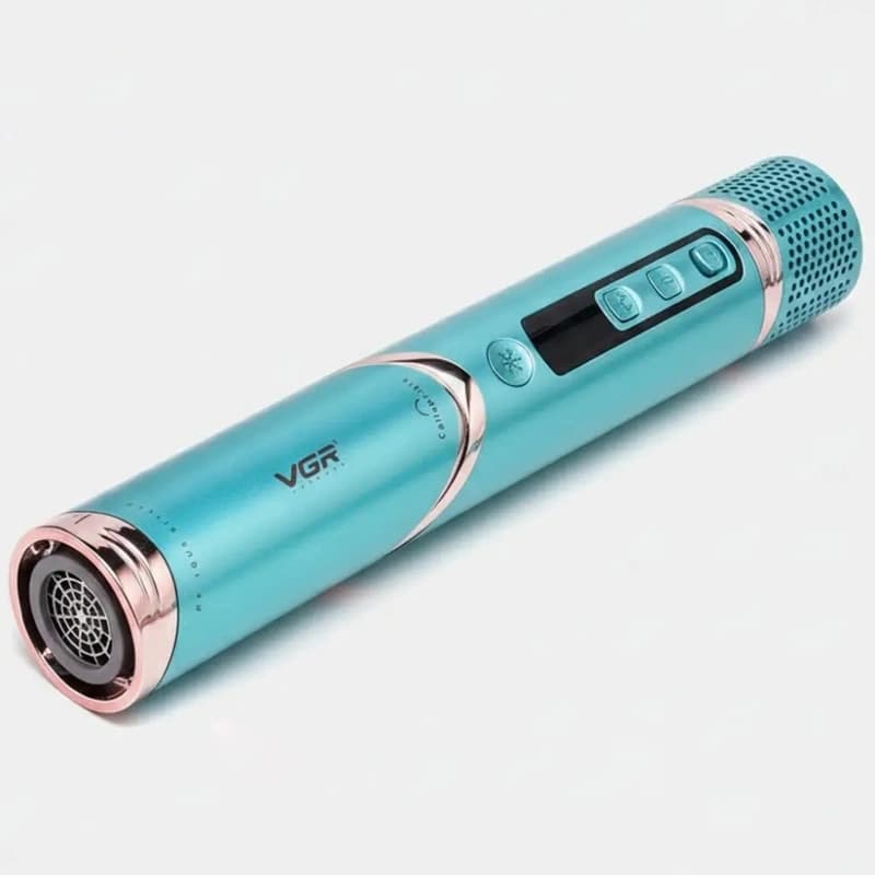 Фен-стайлер VGR 7 в 1 V-477 GREEN, Professional, 7 насадок, 1400 Вт — фото 3