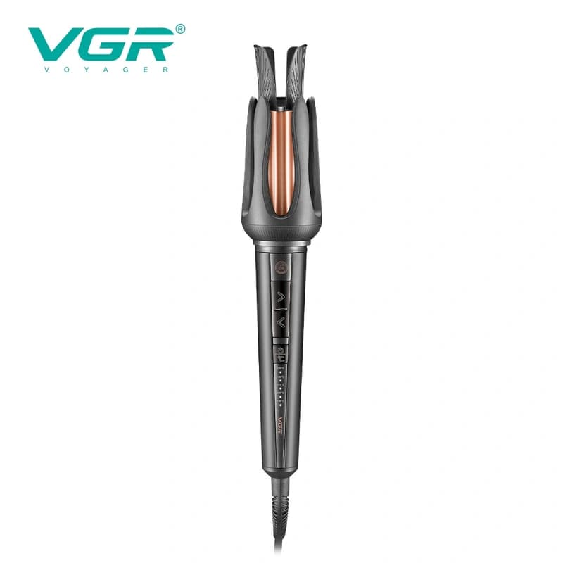 Плойка VGR V-581, automatic curling, температура від 130°C до 210°C, керамічне покриття, LED display, 45 Вт — фото 3