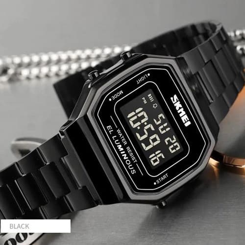 Годинники наручні 1647BK SKMEI, BLACK — фото 2