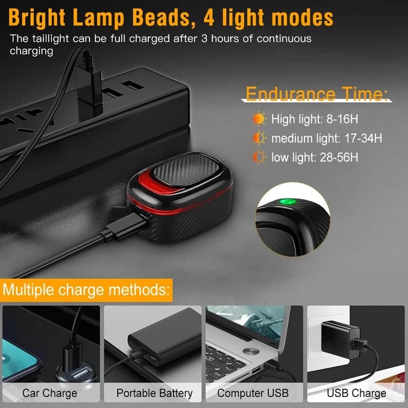 Сигналізація з габаритом A5P-LED(Red), виносна кнопка, Waterproof, ЗП Type-C, Li-Ion акк., дзвінок — фото 6