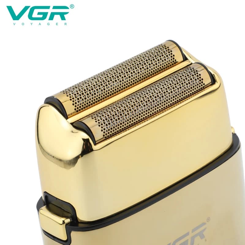 Електробритва VGR V-338 шейвер GOLD, вологостійка, LED display — фото 3