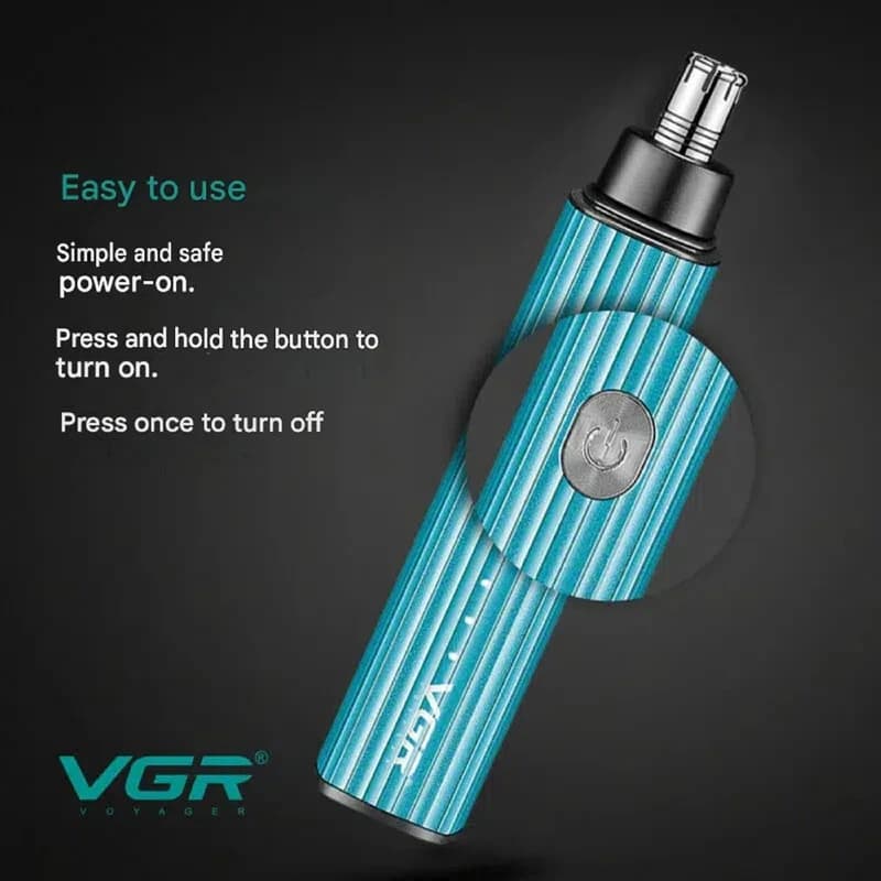 Тример для носа VGR V-629 BLUE — фото 4