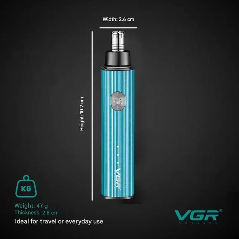 Тример для носа VGR V-629 BLUE — фото 5