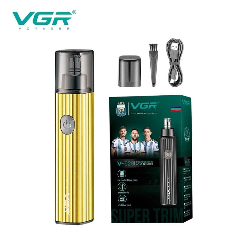 Тример для носа VGR V-629 GOLD