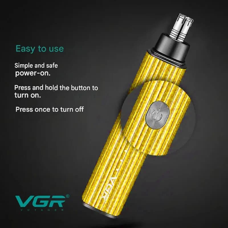 Триммер для носа VGR V-629 GOLD — фото 3