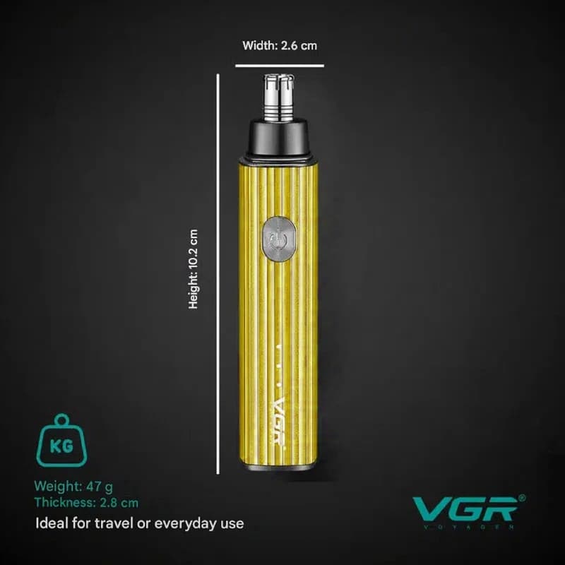 Триммер для носа VGR V-629 GOLD — фото 4