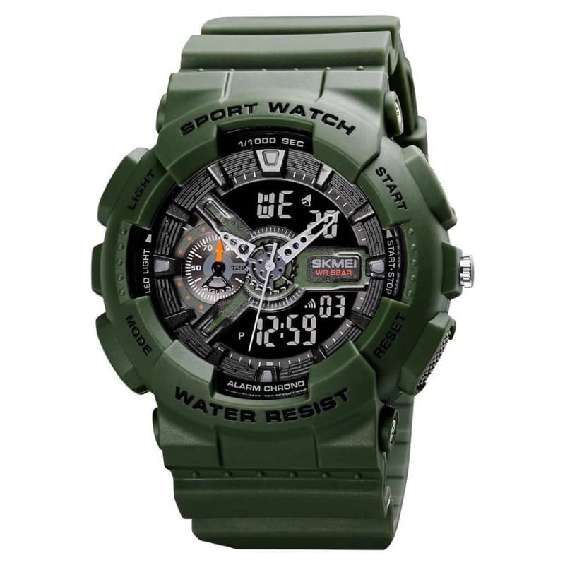 Годинники наручні 1688AG SKMEI, ARMY GREEN