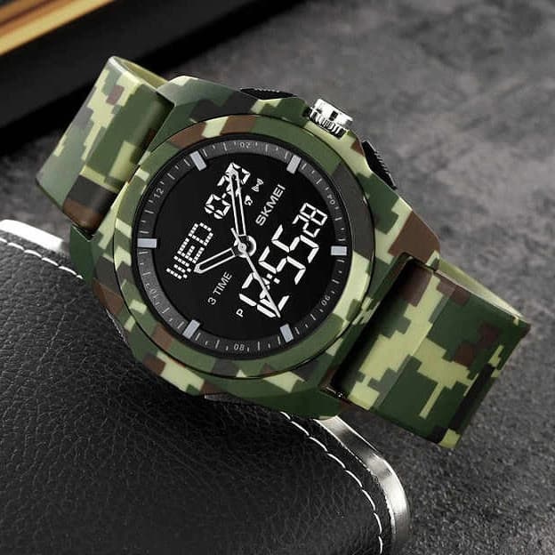 Годинники наручні 2199CMGN SKMEI, CAMO GREEN — фото 3