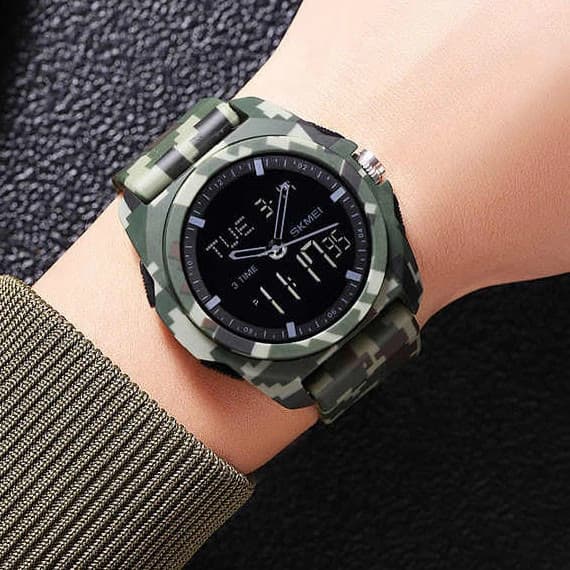 Годинники наручні 2199CMGN SKMEI, CAMO GREEN — фото 4