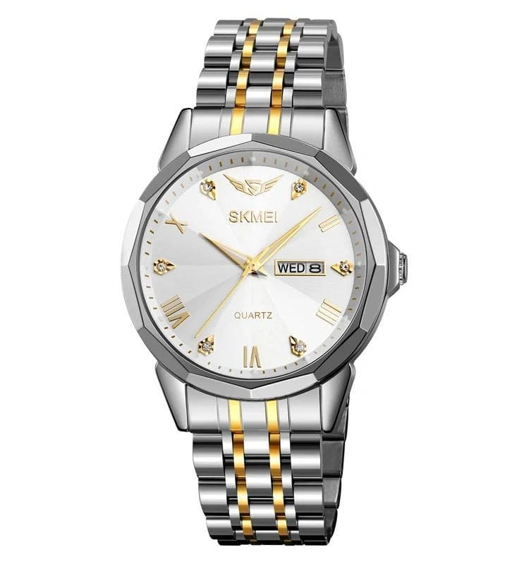 Годинники наручні 2291TGDSI SKMEI, SILVER-GOLD-SILVER