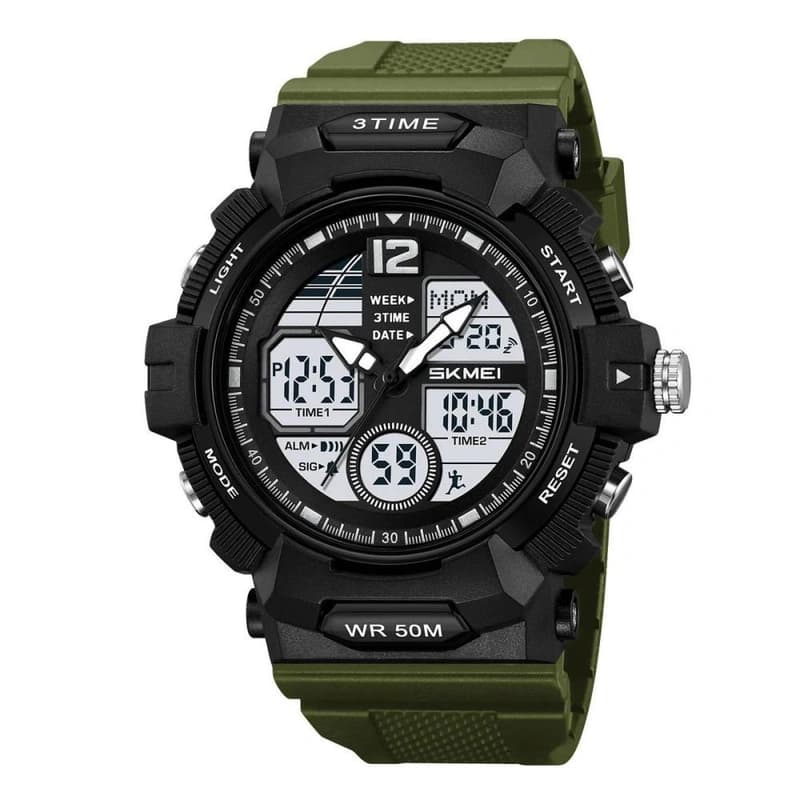 Годинники наручні 2354AG SKMEI, ARMY GREEN