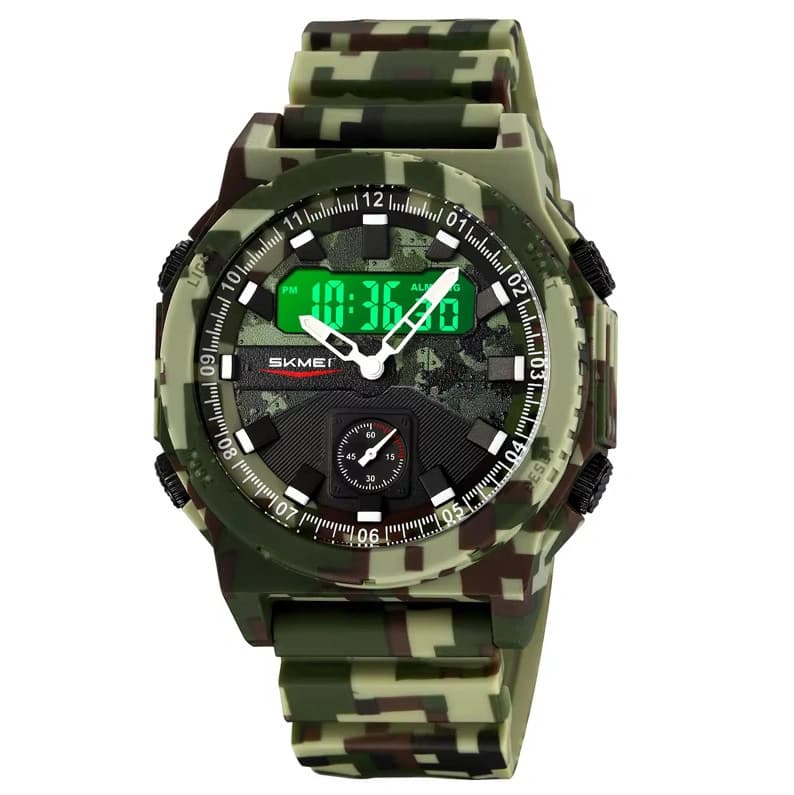 Годинники наручні 2355CMGN SKMEI, CAMO GREEN